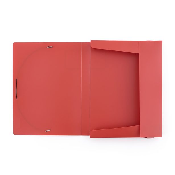 Krabice PP s gumou A4 VERDE cihlová