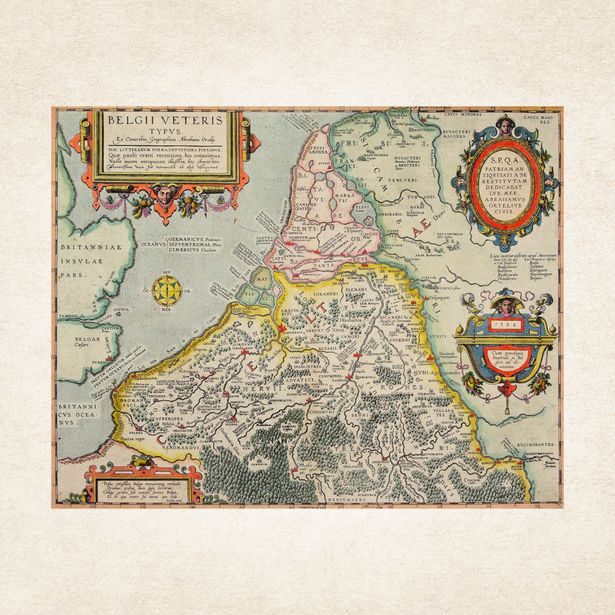 NOTIQUE Poznámkový kalendář Staré mapy 2026, 30 x 30 cm