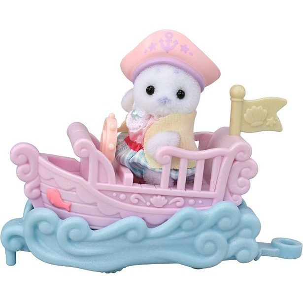 Sylvanian family Mořská vozítka a baby figurky v zábavném parku