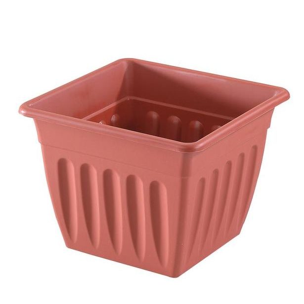 heidrun KVĚTINÁČ "PRIMAVERA", ČTVERCOVÝ, 28X28CM, PLAST_hamashop