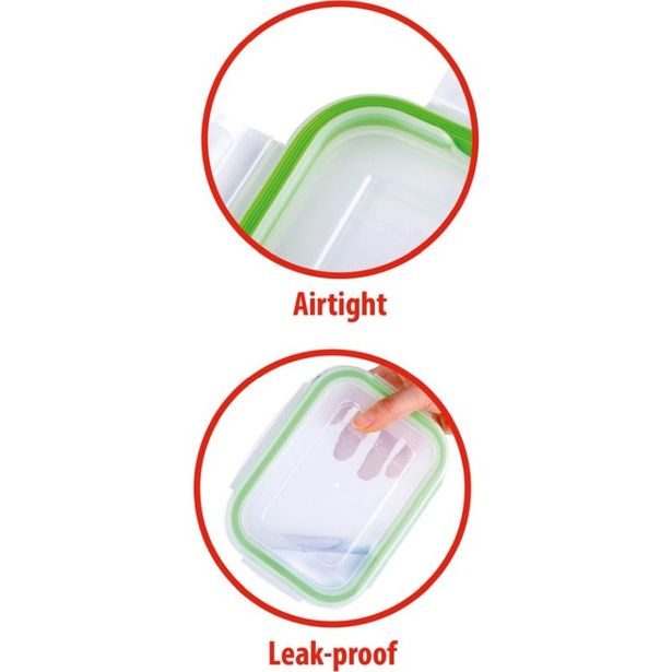 ALPINA Dóza na potraviny skleněná svíčkem sada 12 ks ED-226767