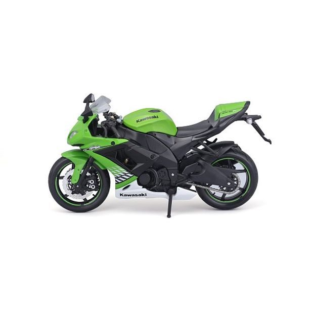 Maisto Maisto - Motocykl se stojánkem, Kawasaki Ninja ZX-10R, 1:12