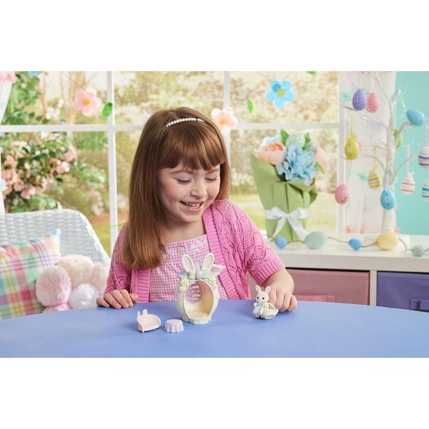 Sylvanian family Velikonoční vajíčko s králíčkem