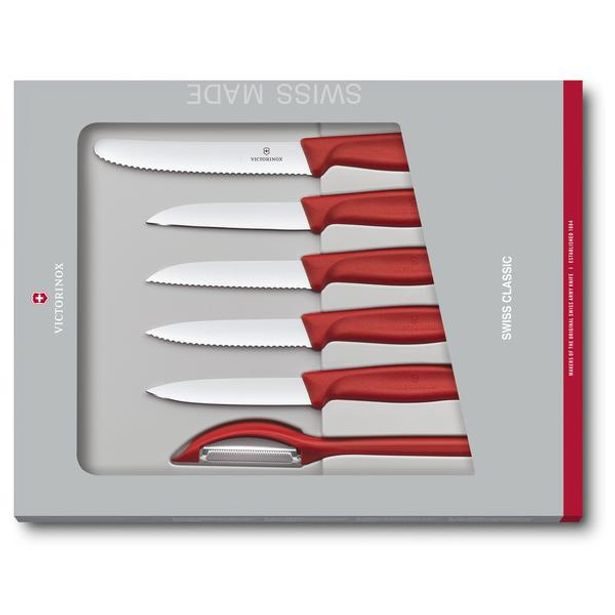 VICTORINOX SADA NOŽŮ VICTORINOX NA ZELENINU, 6KS_hamashop