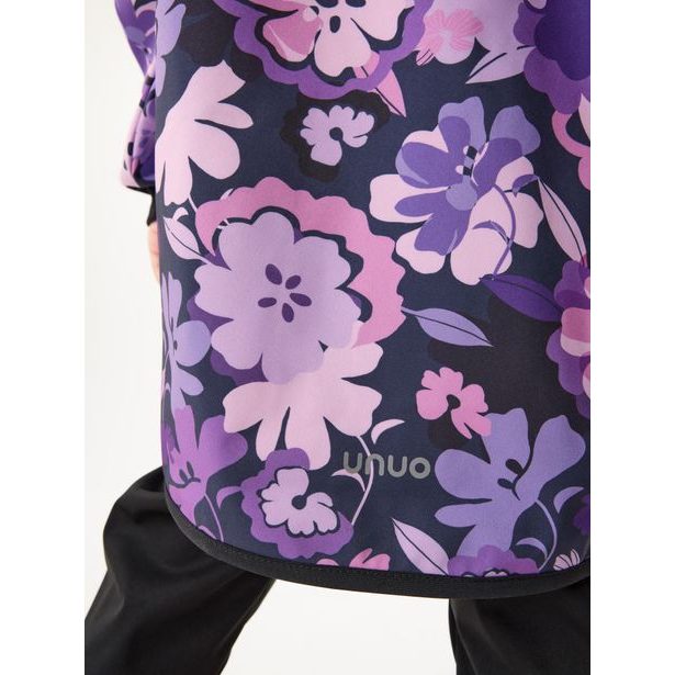 Unuo Dětská softshellová bunda s fleecem Basic, Kytky