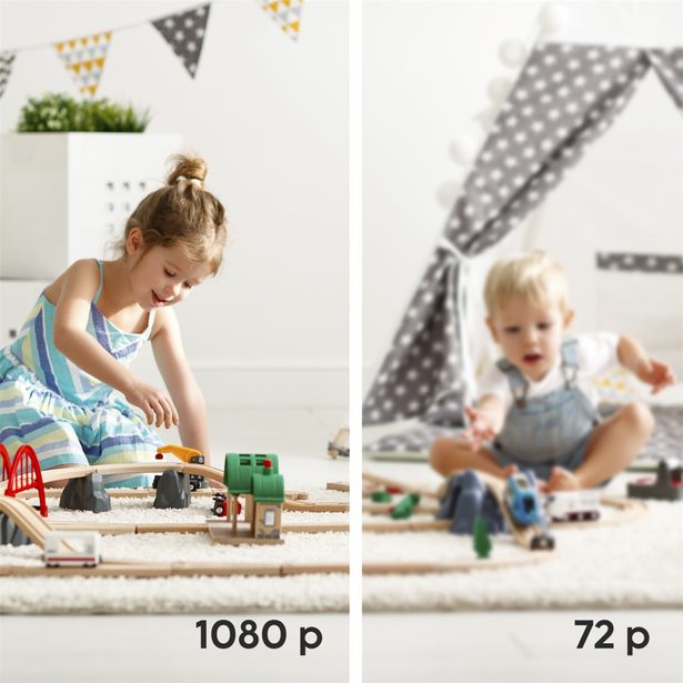 Hama Smart domácí WiFi kamera, otáčení/naklápění, noční vidění, Full HD