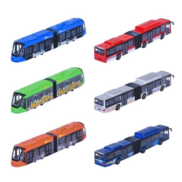MAN City Autobus, Tramvaj kovové, 6 druhů