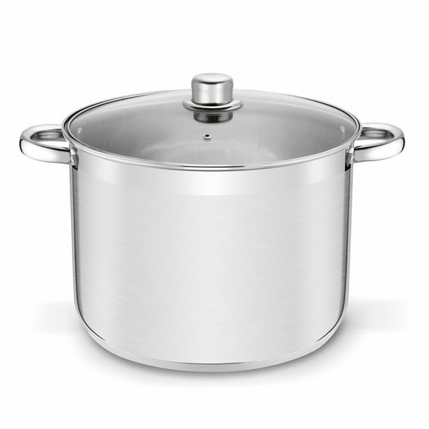 hrnec d28x21cm+PO sklo, (12,0l) GASTRO PROSTY, indukce, NR