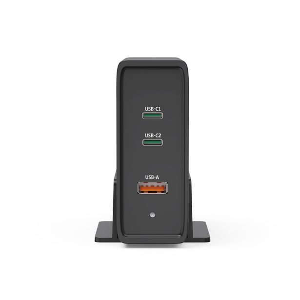 Hama USB nabíjecí stanice GaN, 2x USB-C PD, 1x USB-A (1x QC), 140 W