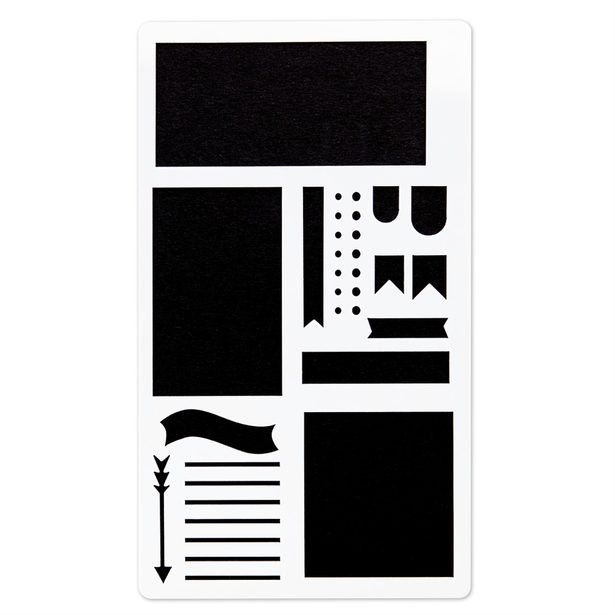 Hama šablony pro kreativní tvorbu - set 5 ks