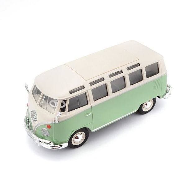 Maisto "Maisto - Volkswagen Van ""Samba"", zeleno/krémová, 1:25"