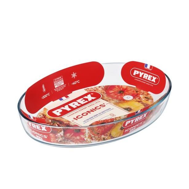 Pyrex MÍSA ZAPÉKACÍ OVÁL. PYREX 4,2L, 40X27X7CM, SKLO_hamashop