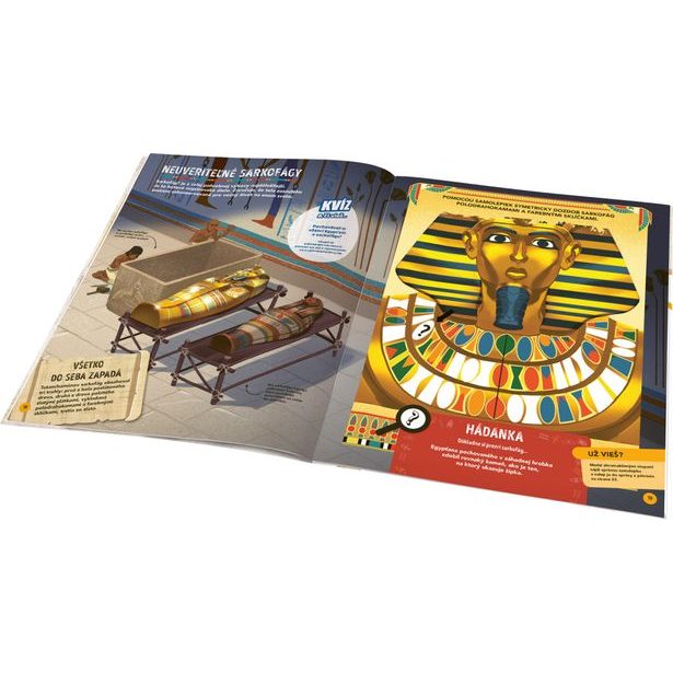 MISIA EGYPT – Pátraj a lúšti so samolepkami