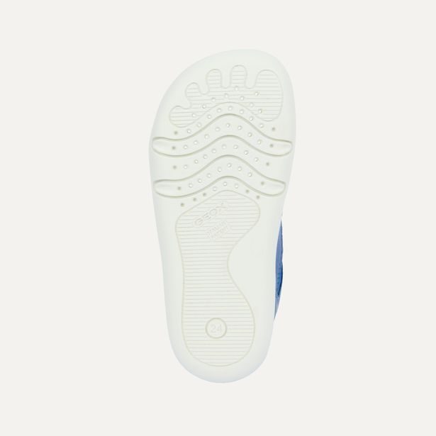 Modré chlapecké barefoot tenisky pro první kroky Geox Steppieup