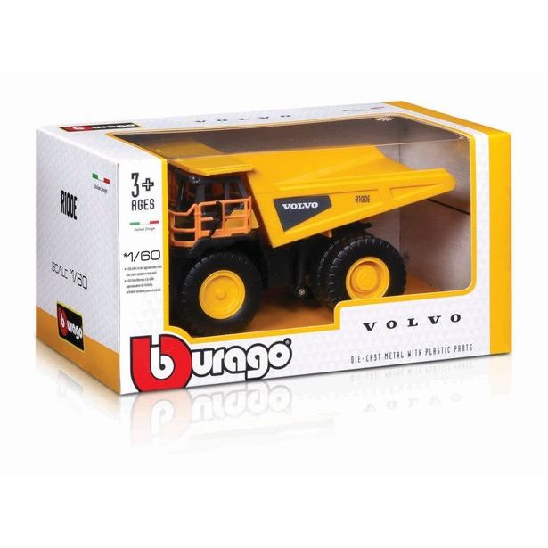 Bburago Construction 1:60 Volvo R100E Rigid Hauler