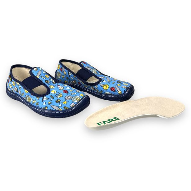 Domácí obuv FARE BARE na gumičku - Život