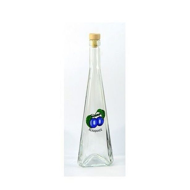 láhev 0,5 l Jehlan, ŠVESTKY, uz.19 dřevo