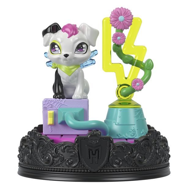 Monster High klíčenka s příšerkovským mazlíčkem asst