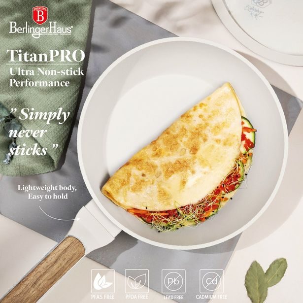 BERLINGERHAUS Sada nádobí s titanovým povrchem 10 ks Sahara Nordic Collection BH-8324