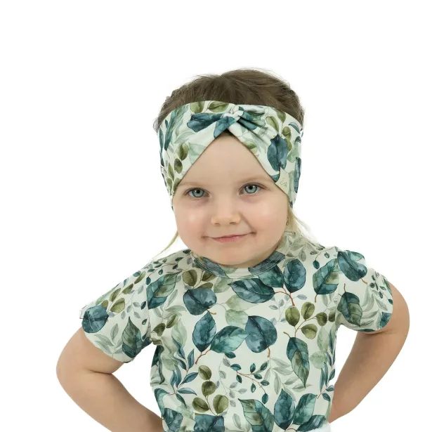 ESITO Čelenka do vlasů Leaves - šedá