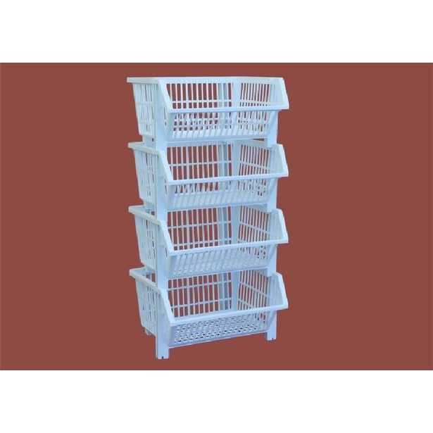 regál 1ks 25x31x15,5cm, stohov.malý, plast