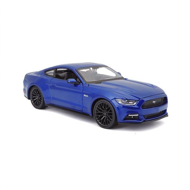Maisto Maisto - 2015 Ford Mustang GT, metal modrá, 1:24