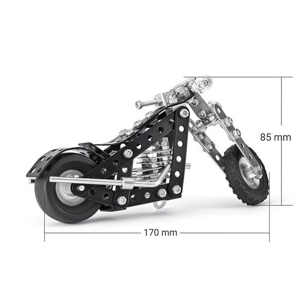 MERKUR - Stavebnice Merkur - Chopper, 160 dílků