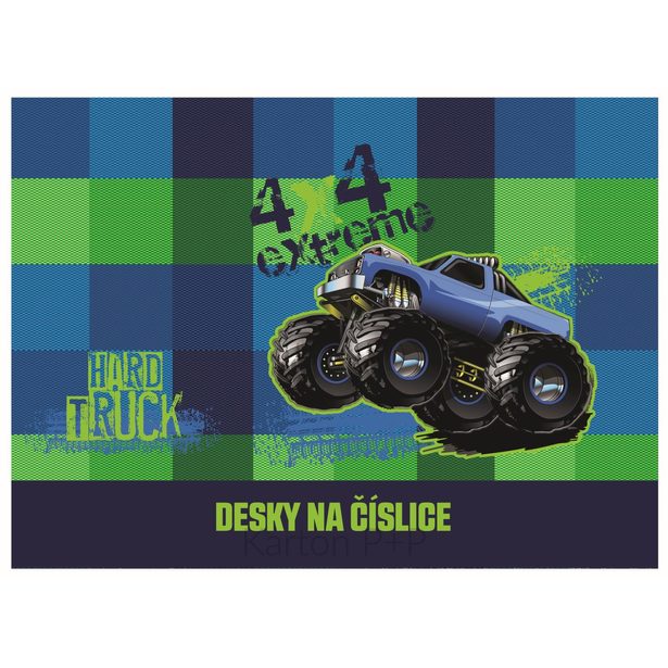 Desky na číslice Truck 1-16418