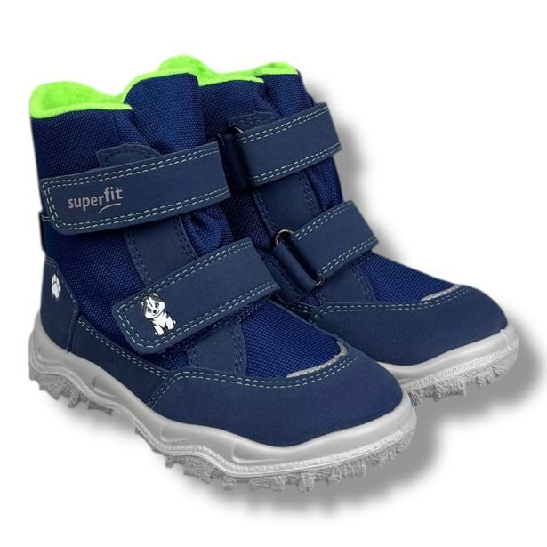 Zimní boty Superfit 1-006047-8030 HUSKY1 Blau/Hellgrün