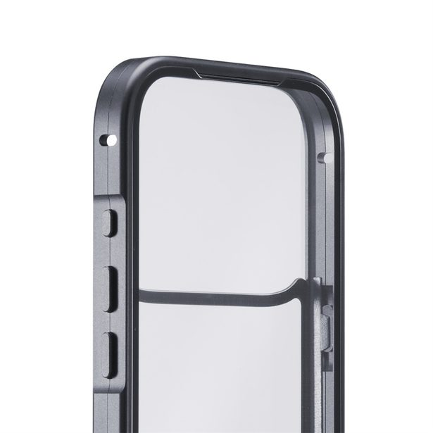 Black Rock 360° Glass, kryt pro Apple iPhone 17 Pro, skleněný, přední + zadní díl, průhledný/černý