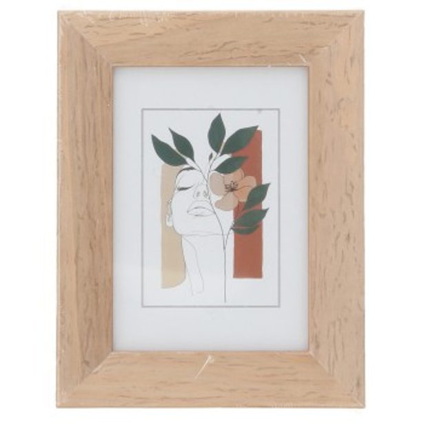 Hama rámeček dřevěný ALBERO, taupe, 10x15 cm