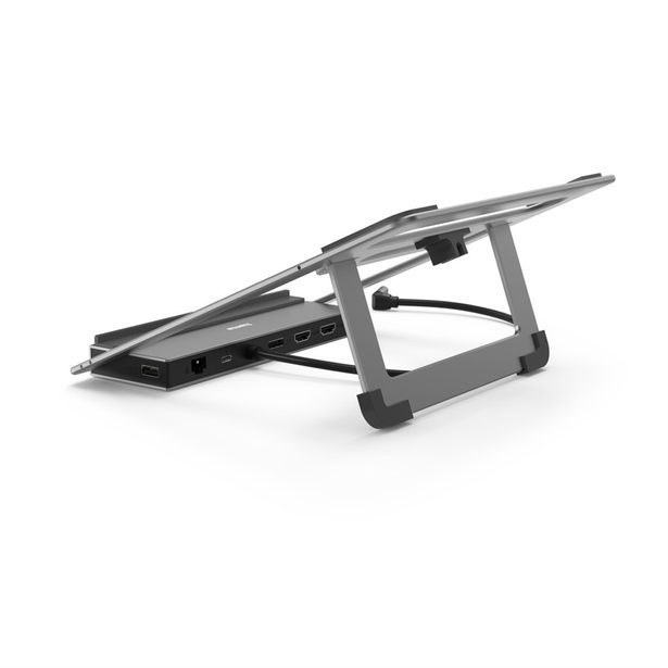 Hama USB-C dokovací stanice a stojan pro notebook Connect2Office Stand, 12 portů