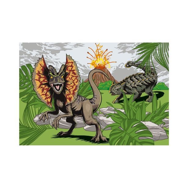 JURSKÝ SVĚT 2x48 Puzzle