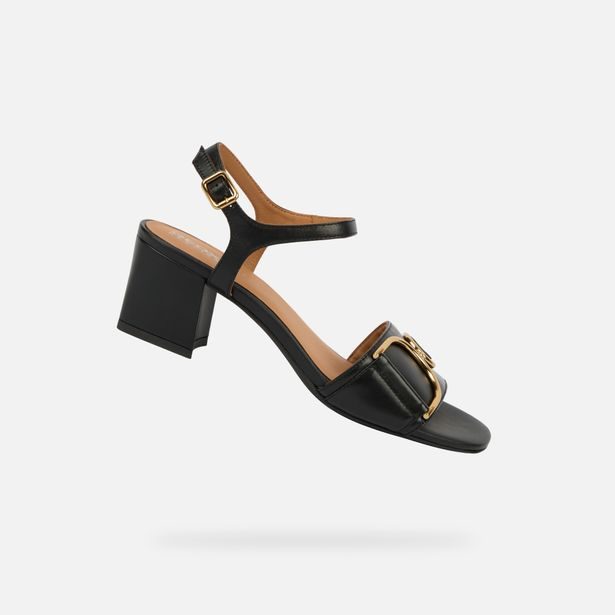 Černé dámské sandály Geox New Eraklia 50