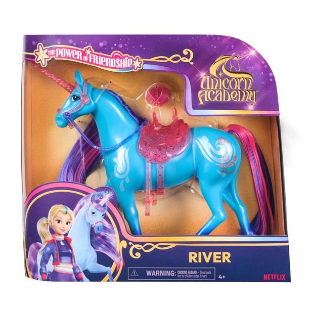 UNICORN ACADEMY ČESACÍ JEDNOROŽEC 24 CM RIVER