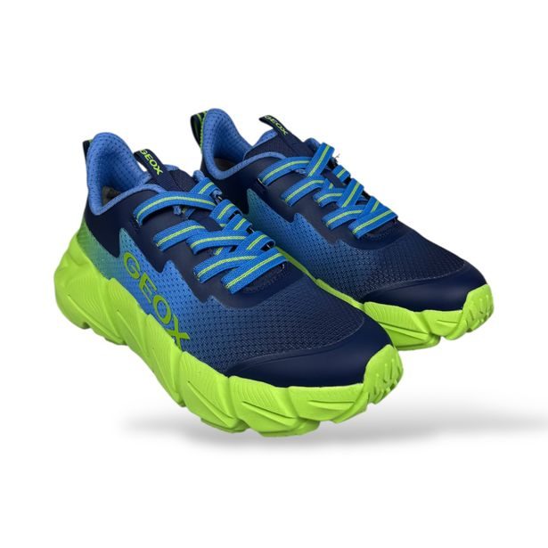 Tmavě modré chlapecké tenisky Geox Flexyper Fast