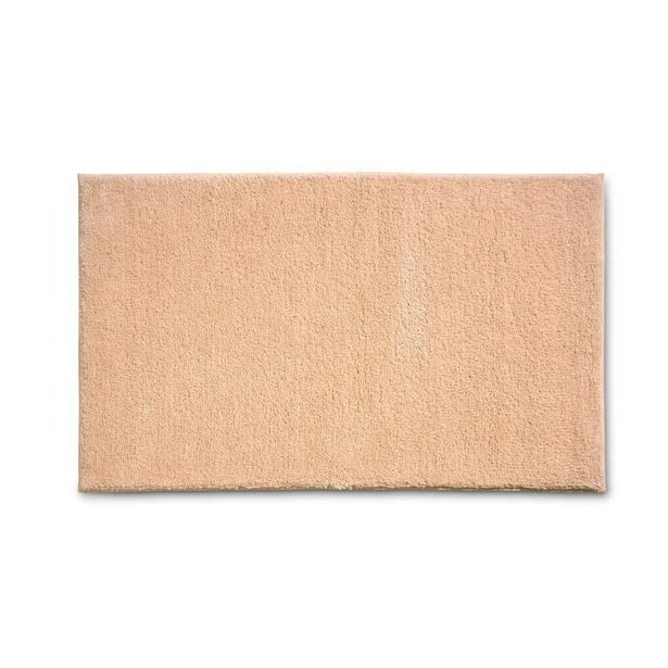 KELA Koupelnová předložka Maja 100% polyester broskvová 80x50x1,5cm KL-23665