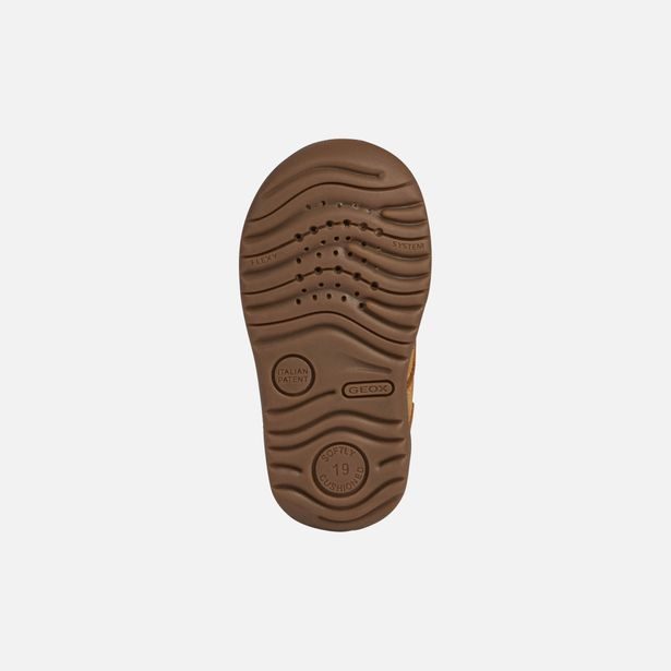 Chlapci první kroky Geox Macchia Béžové