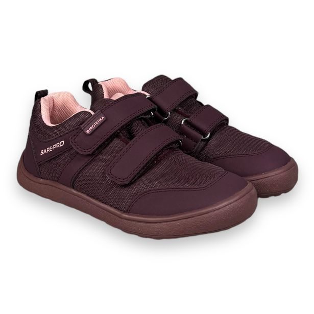 Dětská BAREFOOT celoroční obuv s membránou Protetika - Bordo