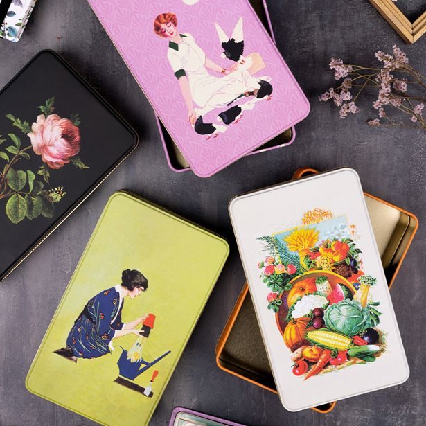 Plechová dóza Zahradnice - Kateřina Winterová collection Baagl