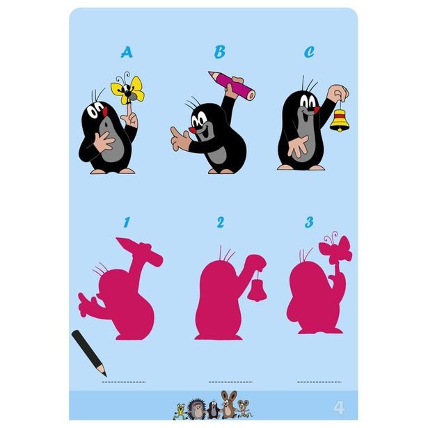 Activity book A4 - Krtek