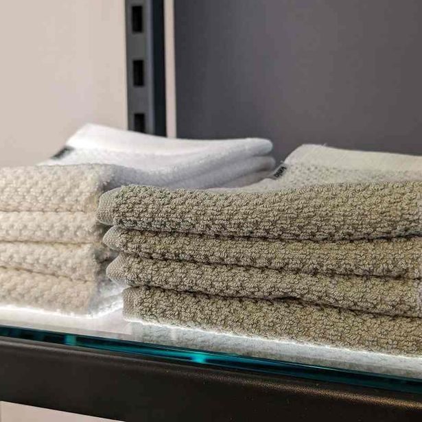 KELA Ručník pro hosty LAVINIA 100% bavlna béžová 15,0x21,0cm KL-23933
