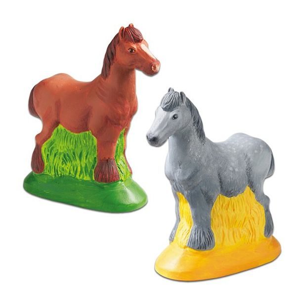 Sadrový komplet - kôň