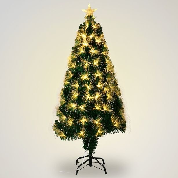 HOMESTYLING Vánoční stromeček s LED osvětlením 90 cm KO-AFB000410