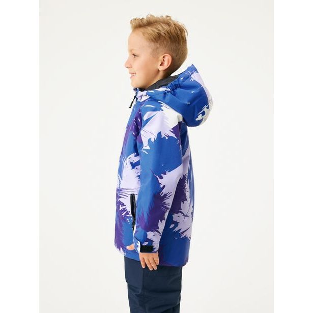 Unuo Dětská zimní bunda Polar, Modrá, Variace