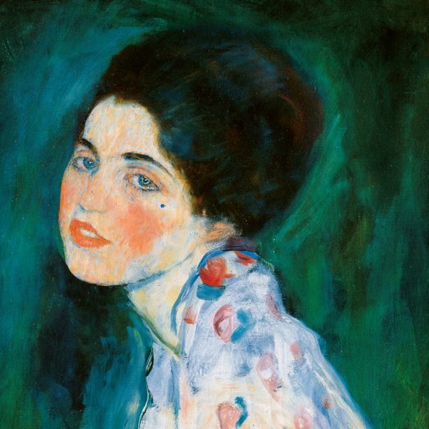 NOTIQUE Poznámkový kalendář Gustav Klimt 2027, 30 x 30 cm