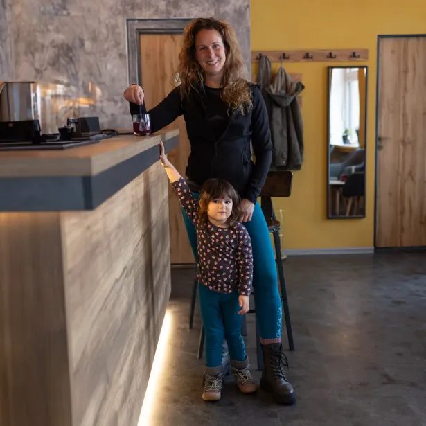 ESITO Dámské zateplené legíny Warmkeeper Petrol - petrolejová