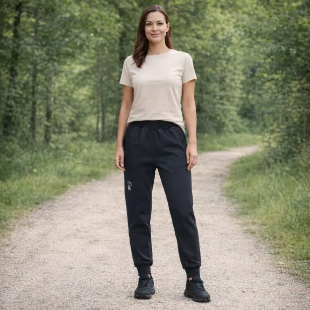 ESITO Softshellové kalhoty Sport Black - černá / 86