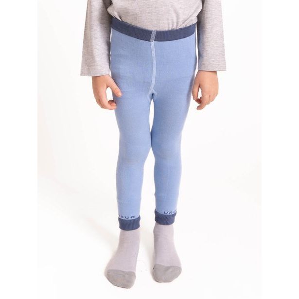 Unuo, Dětské bambusové legíny Jump, Sv. Modrá