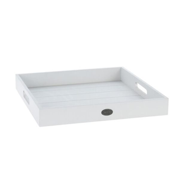 EXCELLENT HOUSEWARE Sada servírovacích podnosů 3 ks bílá KO-HZ1930560